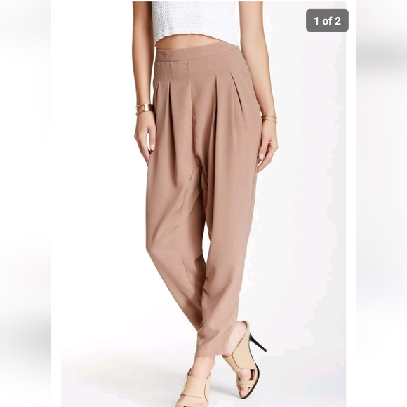 Womens Vertigo Pink Blush Drop Crotch Pants. Size XS. - Picture 4 of 8